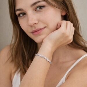 Pannee by Panacea Mariner Link Bangle Bracelet